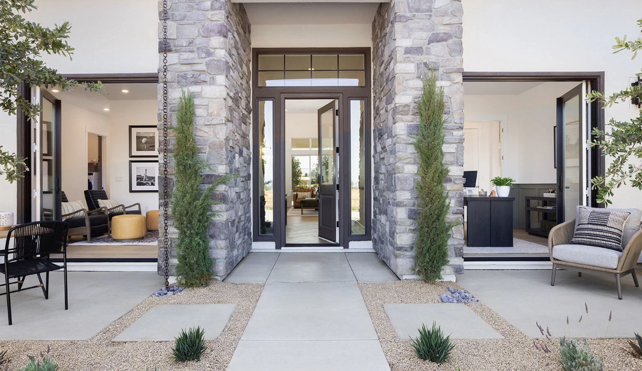 Completed residential entry project